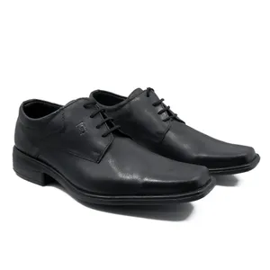 Calzado de Vestir con Trenzas para Caballero Inglese Levit (NEGRO)